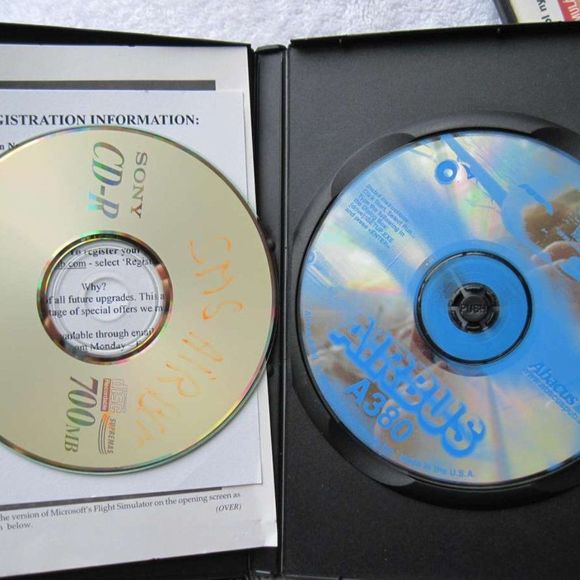 4 PC CD-ROM Flight Simulator Software Games Airbus Runway Safety Flanker Combat - Picture 11 of 14